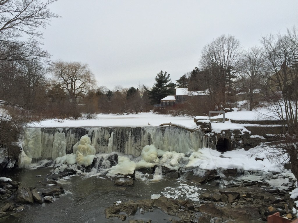 Tidal Mill at Stroudwater, Maine. January 23, 2016