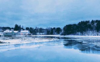 “Maine is a joy in the summer. But the soul of Maine is more apparent in the winter.” Paul Theroux