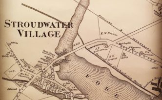 Waldo-Dole House #oldmaps #maine #1879 #thisoldhouse #stroudwater