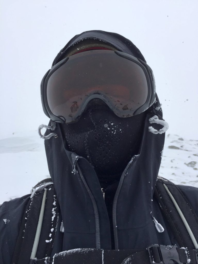 Goggles - essential for protecting from projectile ice on the summit. Also helps with snow glare